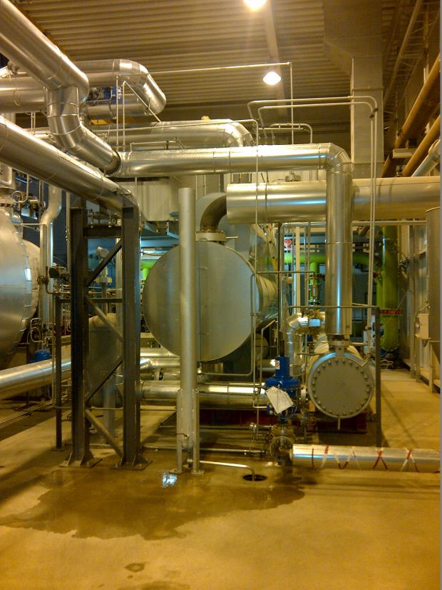 ORC-based heat recovery plant at ESF (Feralpi Group) in Riesa, Germany